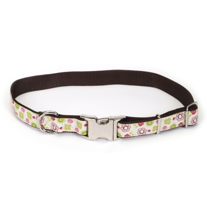 Coastal Pet Attire Ribbon ошейник для собак, 1,6смХ45см , цветы роз.